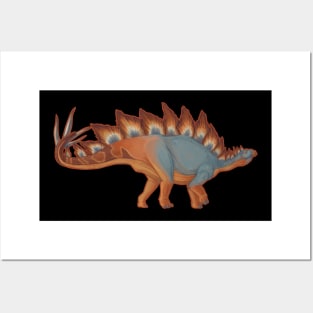 Stegosaurus stenops Posters and Art